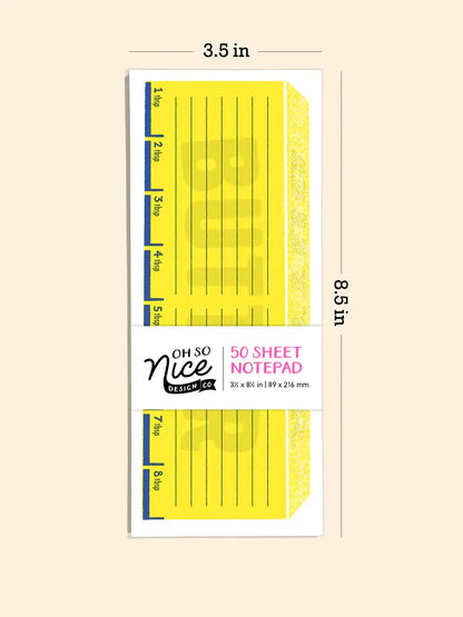 Butter Stick - Risograph Notepad