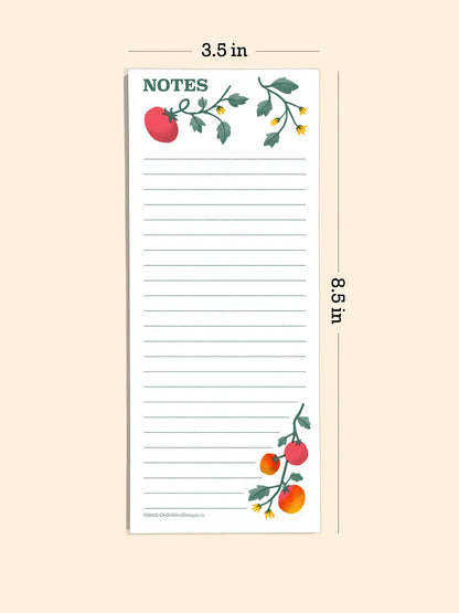 Cherry Tomatoes - Risograph Notepad