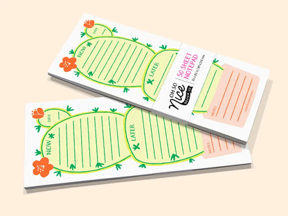 Cactus Plant - Risograph Notepad