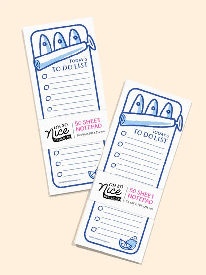 Sardine Today's To-Do - Risograph Notepad