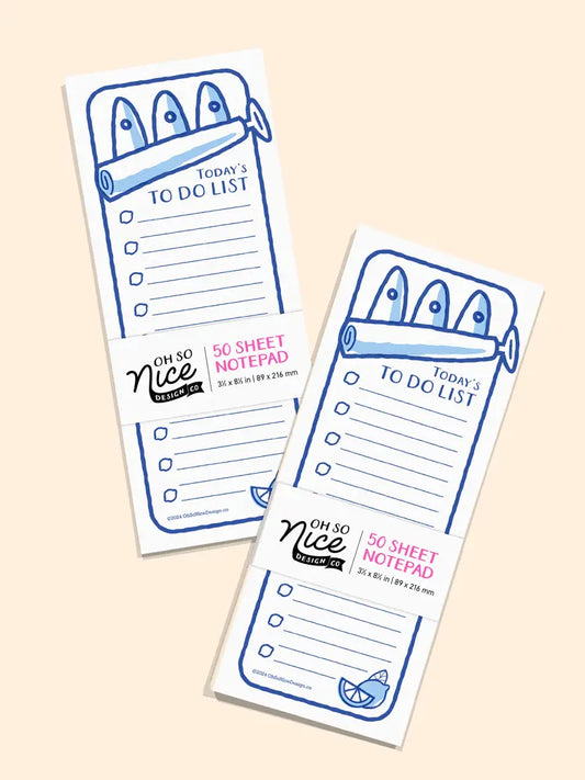 Sardine Today's To-Do - Risograph Notepad